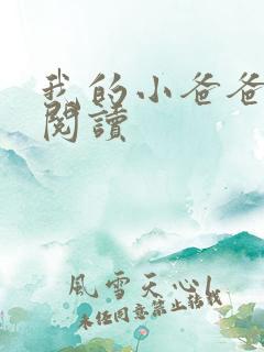 我的小爸爸李凯阅读