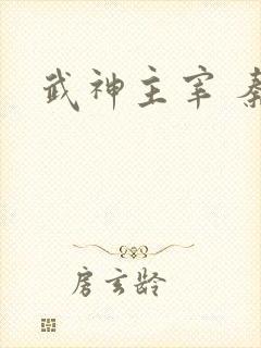 武神主宰 秦尘
