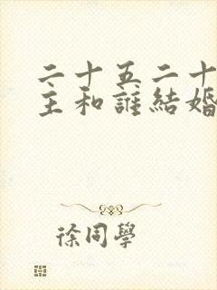 二十五二十一女主和谁结婚了