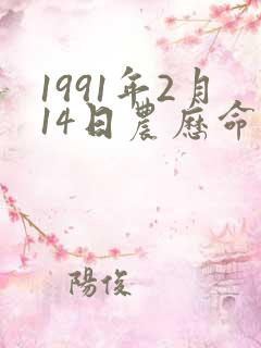 1991年2月14日农历命运怎么样