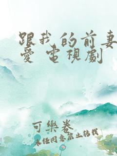 跟我的前妻谈恋爱 电视剧