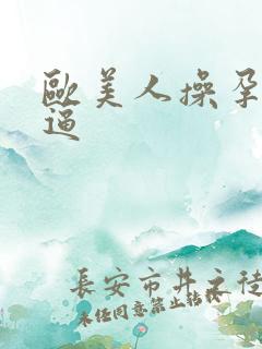 欧美人操孕妇大逼