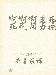 啊啊啊爽死了操死我用力操