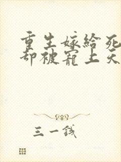 重生嫁给死对头却被宠上天短剧资源