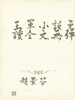 王军小说免费阅读全文无弹窗