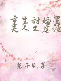 重生甜婚墨先生夫人又虐渣