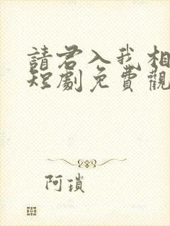 请君入我相思局短剧免费观看