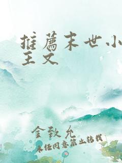 推荐末世小说女主文