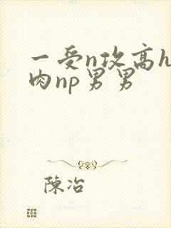 一受n攻高h全肉np男男