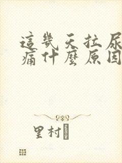 这几天拉尿有点痛什么原因