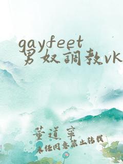 gayfeet男奴调教vk
