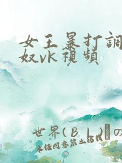 女王暴打调教男奴vk视频