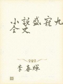 小说盛宠九皇妃全文