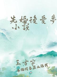 先婚后爱梦筱二 小说