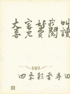 大家好我叫林小喜免费阅读