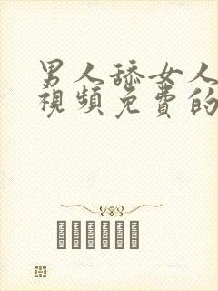 男人舔女人下面视频免费的