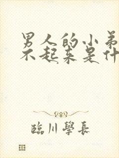 男人的小弟弟硬不起来是什么原因/