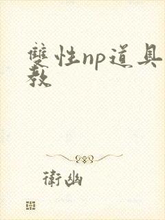 双性np道具调教