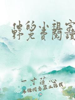 他的小祖宗甜又野免费阅读全文