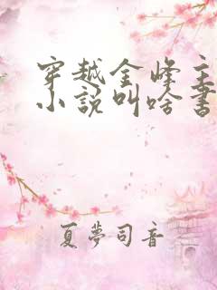 穿越金峰主角的小说叫啥书名