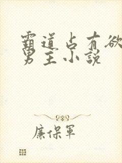 霸道占有欲强的男主小说