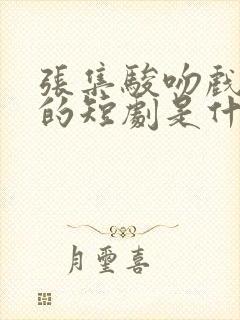 张集骏吻戏最多的短剧是什么