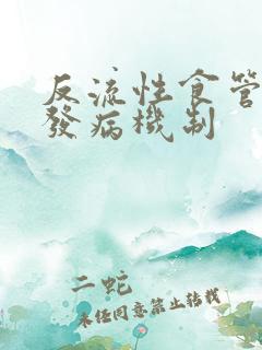 反流性食管炎的发病机制