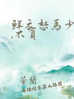 鲜衣怒马少年时,不负