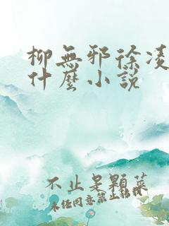 柳无邪徐凌雪是什么小说