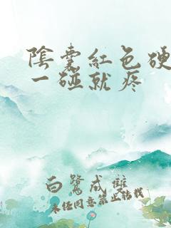 阴囊红色硬疙瘩一碰就疼