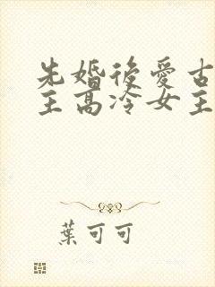 先婚后爱古言男主高冷女主淡然