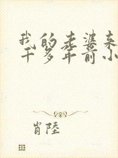 我的老婆来自一千多年前小说结局