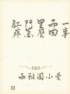 肛门里面一碰就疼怎么回事