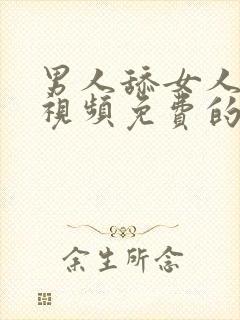 男人舔女人下面视频免费的