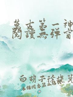 万古第一神在线阅读无弹窗