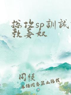 总攻sp训诫调教妾奴