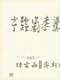 少帅你老婆又跑了短剧合集