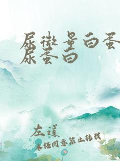 尿微量白蛋白和尿蛋白