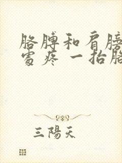 胳膊和肩膀连接处疼 一抬胳膊就疼怎么回事