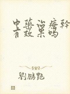 中药治疗干眼症有效果吗