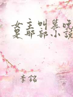 女主叫慕晚晴的是哪部小说