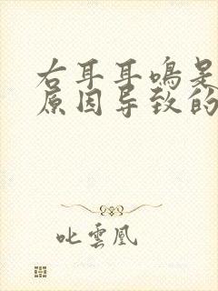 右耳耳鸣是什么原因导致的