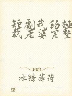 短剧我的极品总裁老婆完整版在线看完