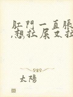 肛门一直胀胀的,想拉屎又拉不出