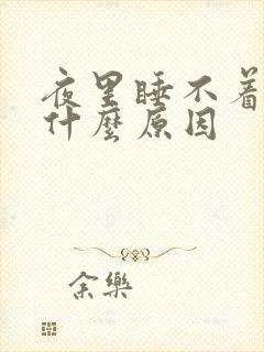 夜里睡不着觉是什么原因