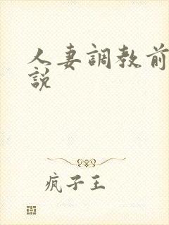 人妻调教前后小说