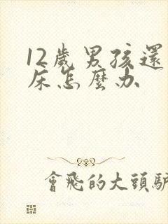 12岁男孩还尿床怎么办