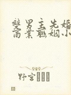 双男主先婚后爱商业联姻小说