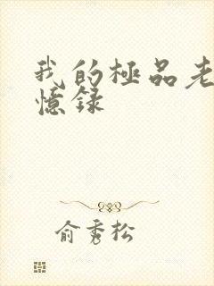 我的极品老婆回忆录