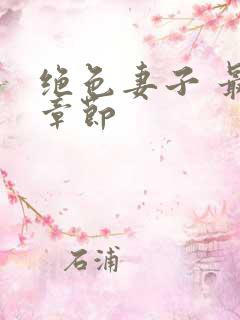 绝色妻子 最新章节